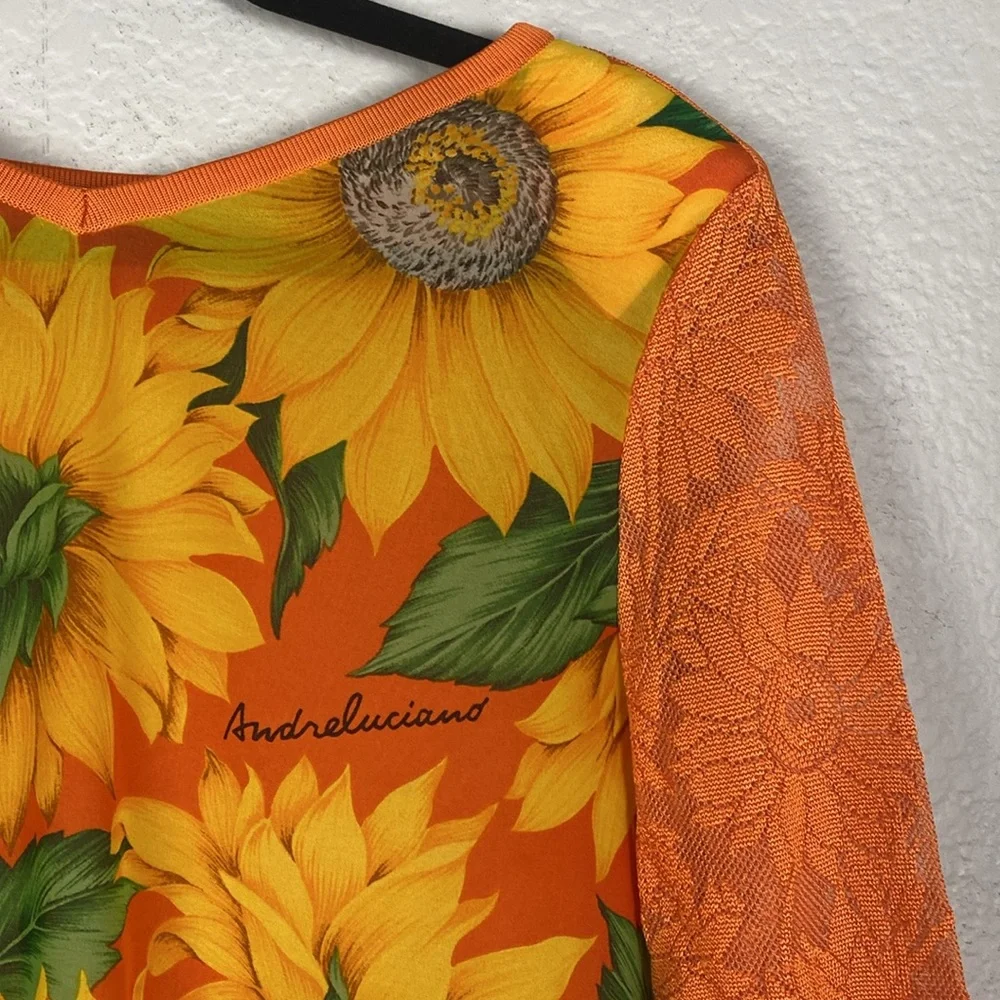 andre luciano sunflower top - Picture 3 of 6